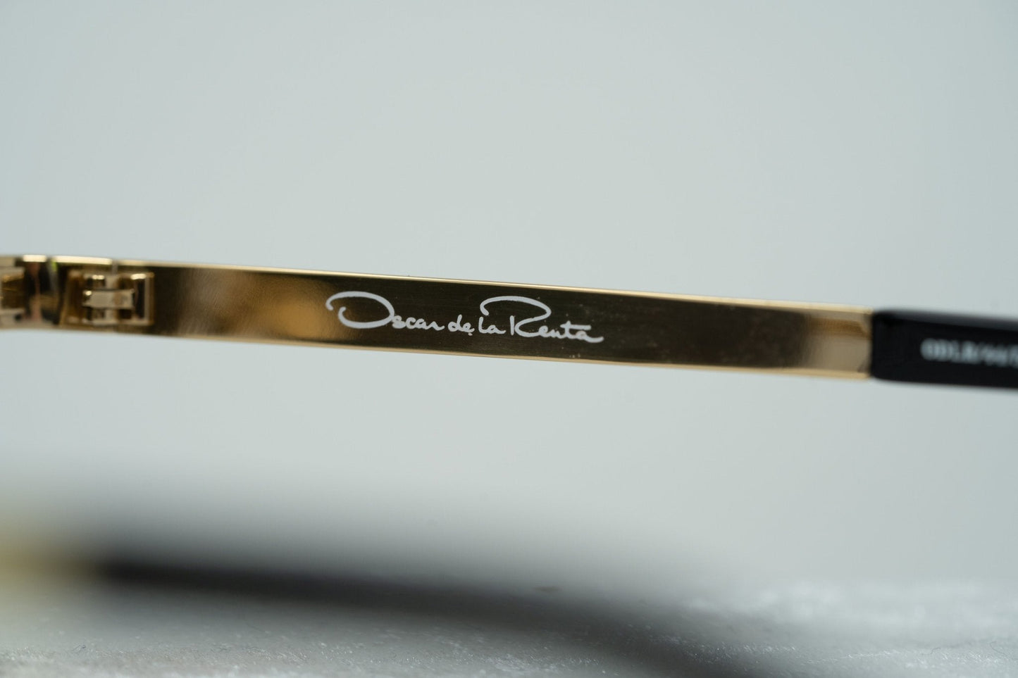 Oscar De La Renta Sunglasses Rose Gold and Green