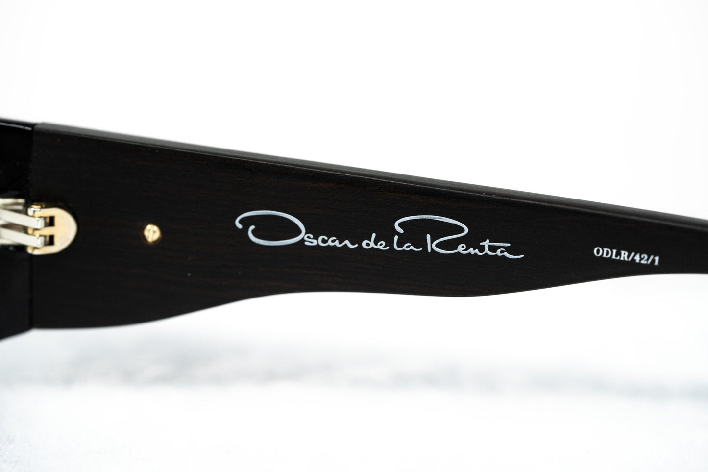 Oscar De La Renta Eyeglasses Rectangle Black and Clear