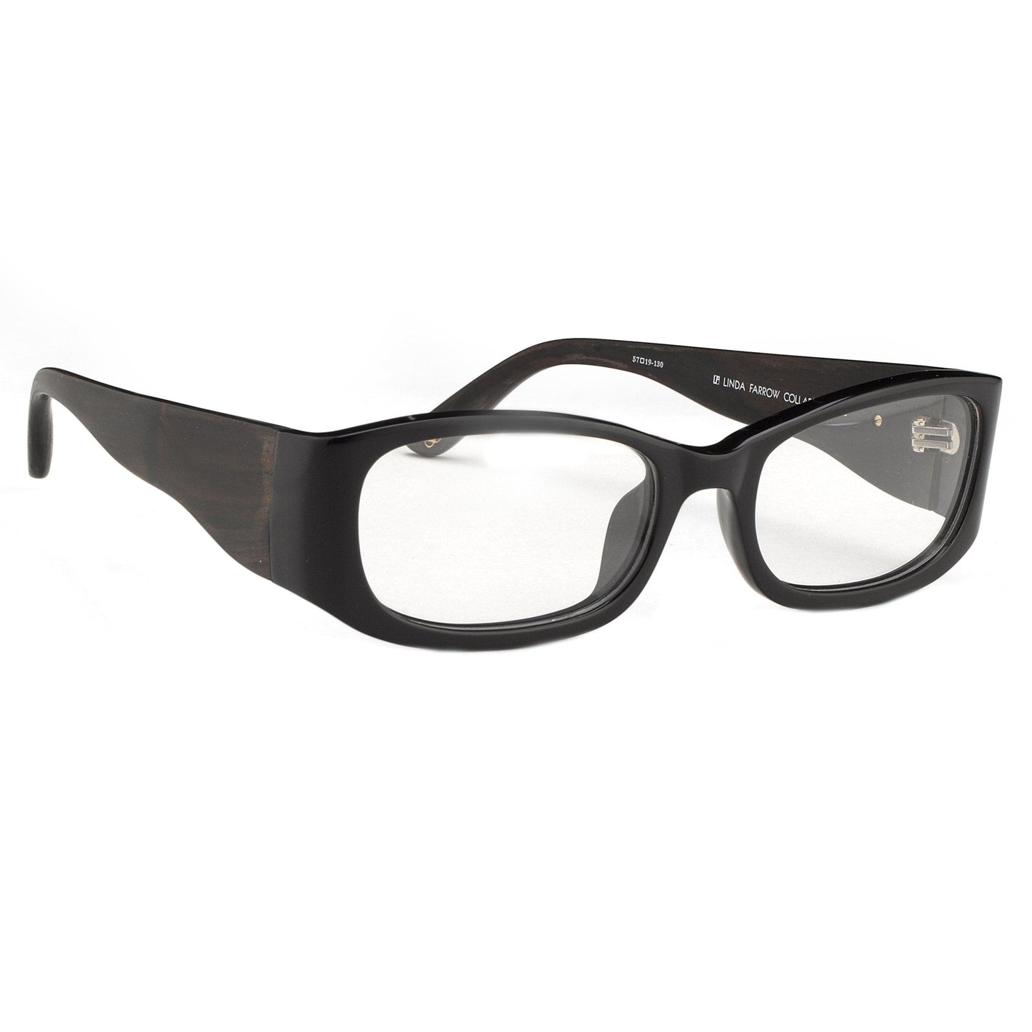 Oscar De La Renta Eyeglasses Rectangle Black and Clear