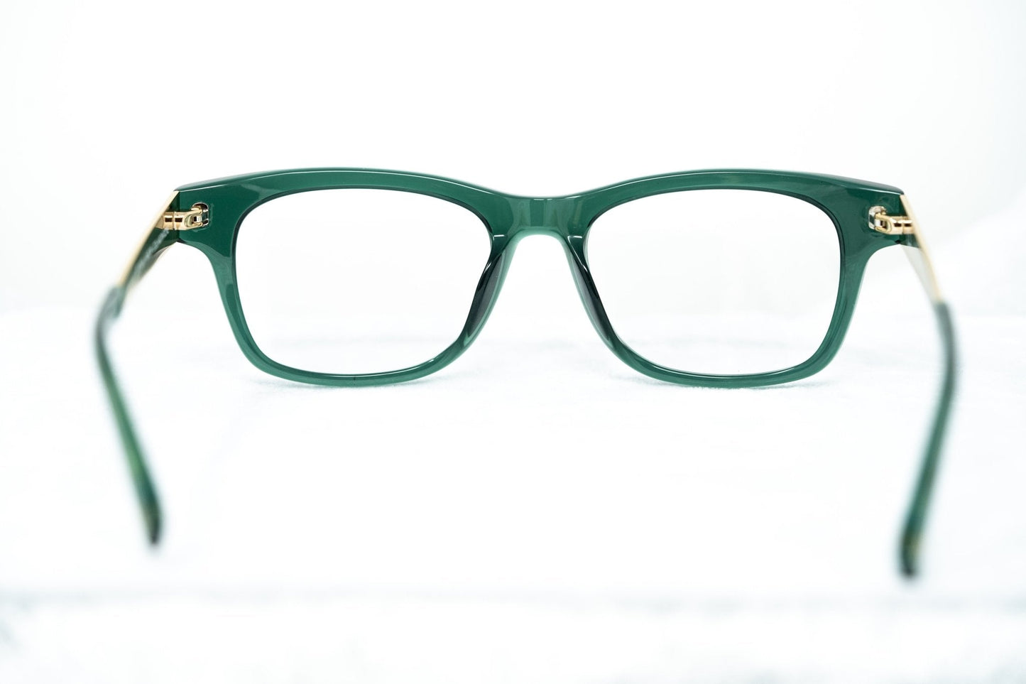 Oscar De La Renta Eyeglasses Rectangle Green and Clear