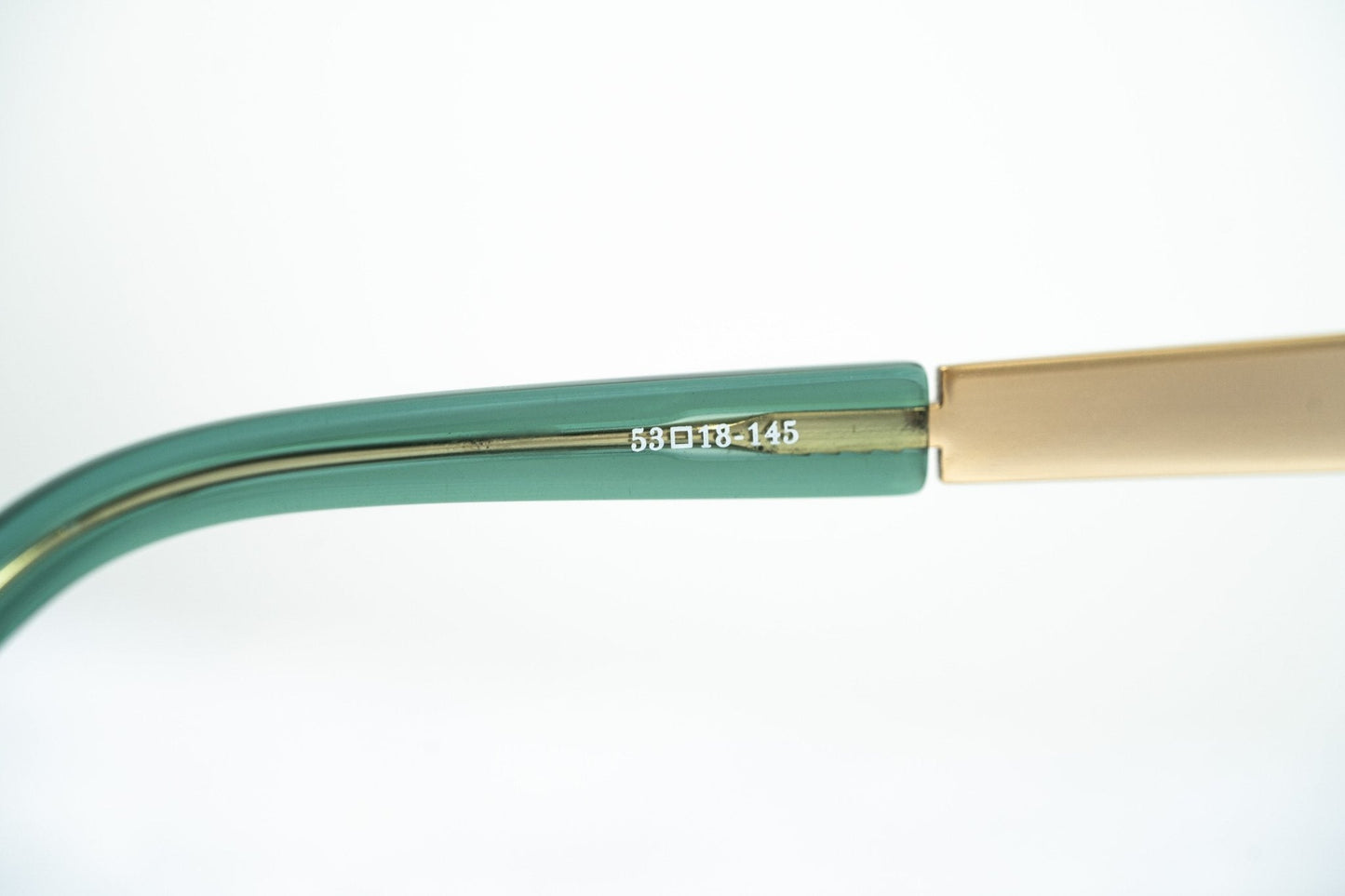 Oscar De La Renta Eyeglasses Rectangle Green and Clear
