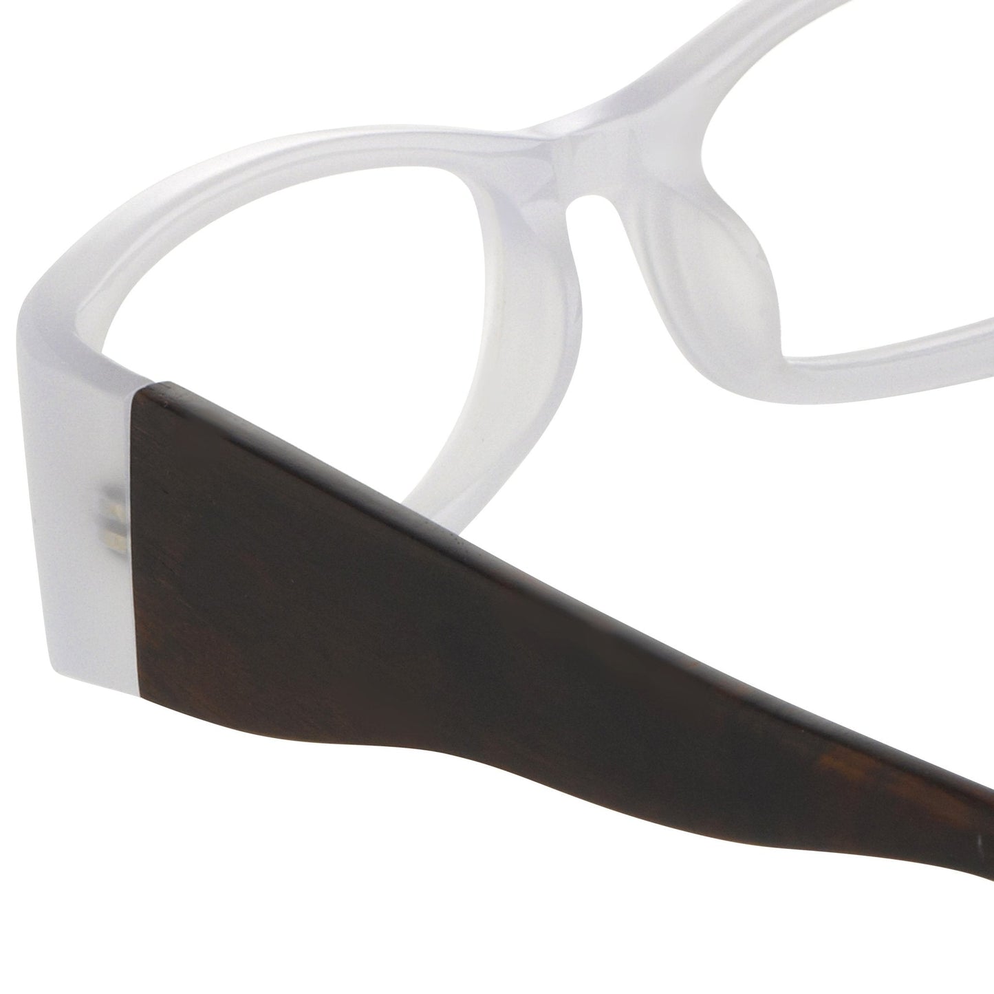 Oscar De La Renta Eyeglasses D-Frame Ivory and Clear