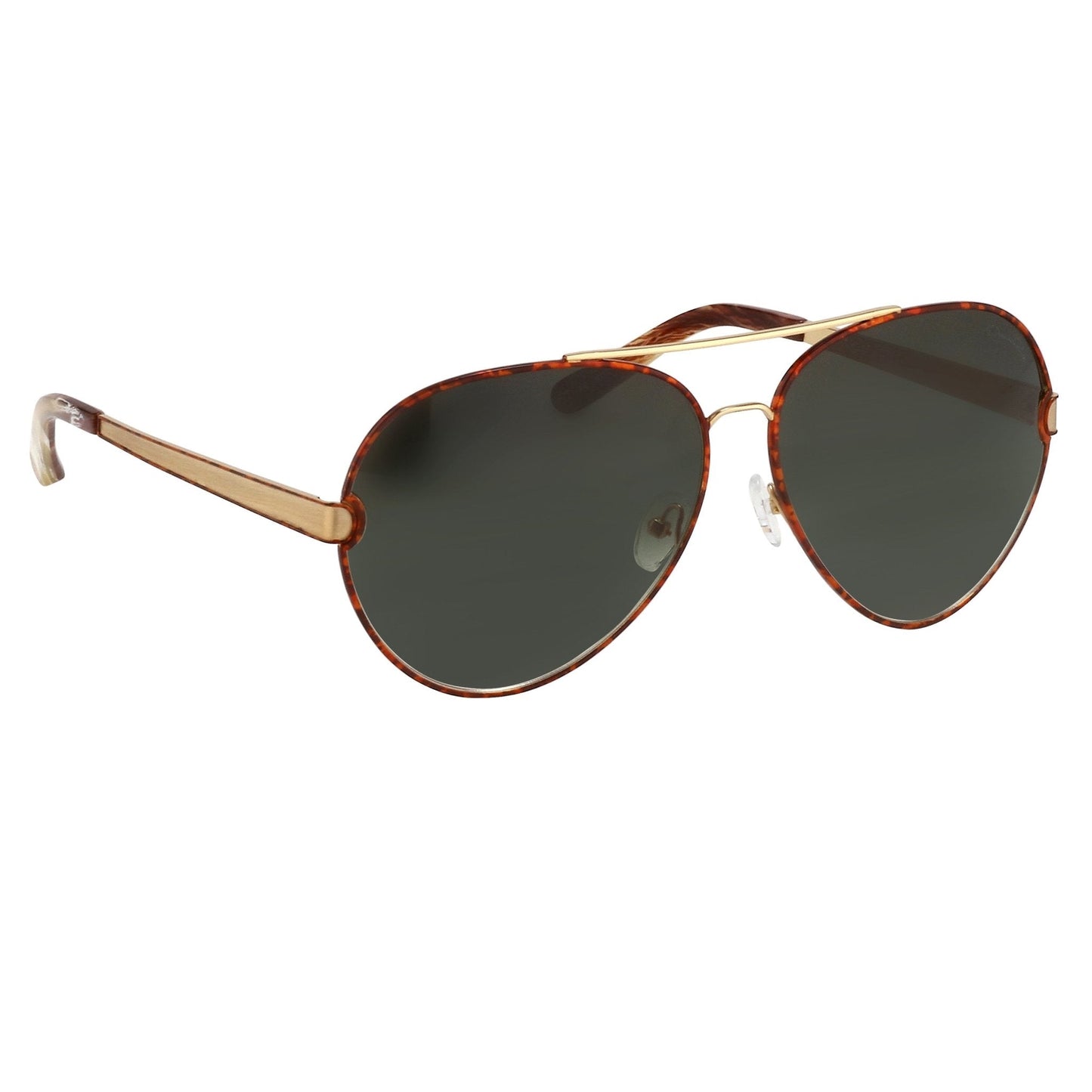Oscar De La Renta Sunglasses Amber and Green