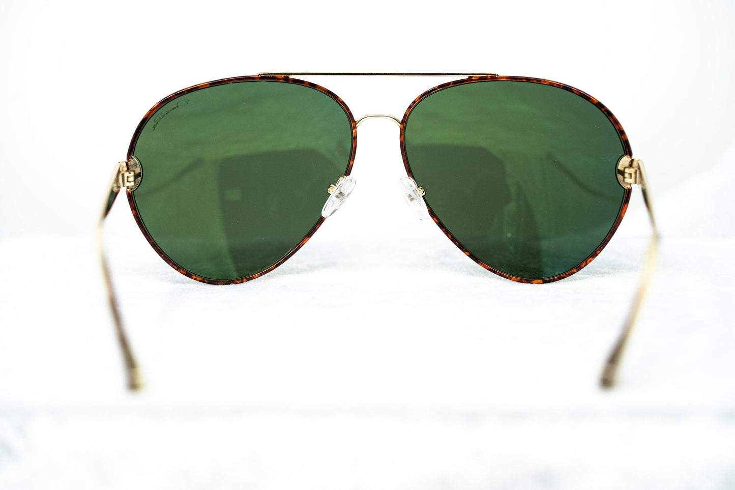 Oscar De La Renta Sunglasses Amber and Green