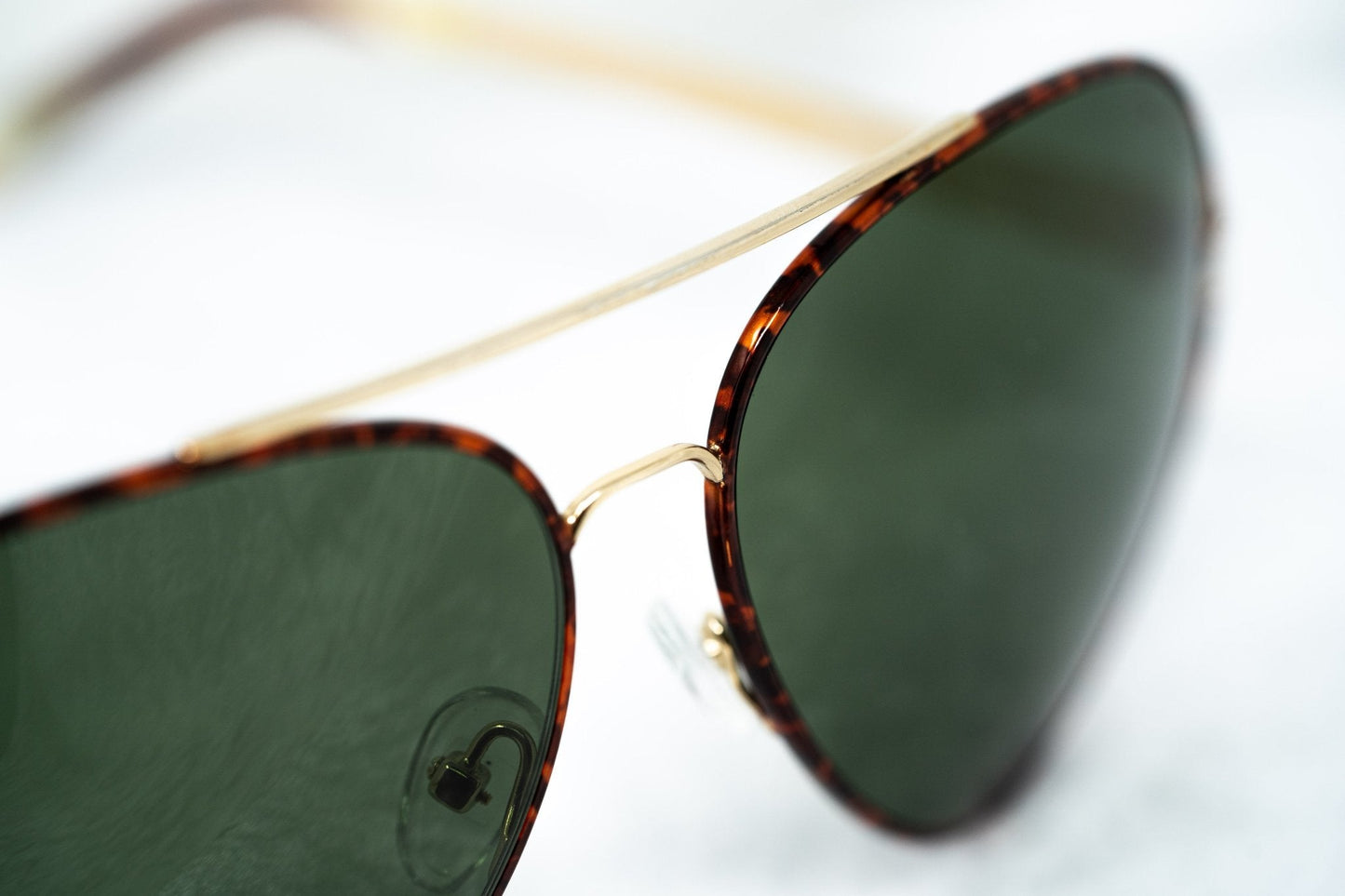 Oscar De La Renta Sunglasses Amber and Green