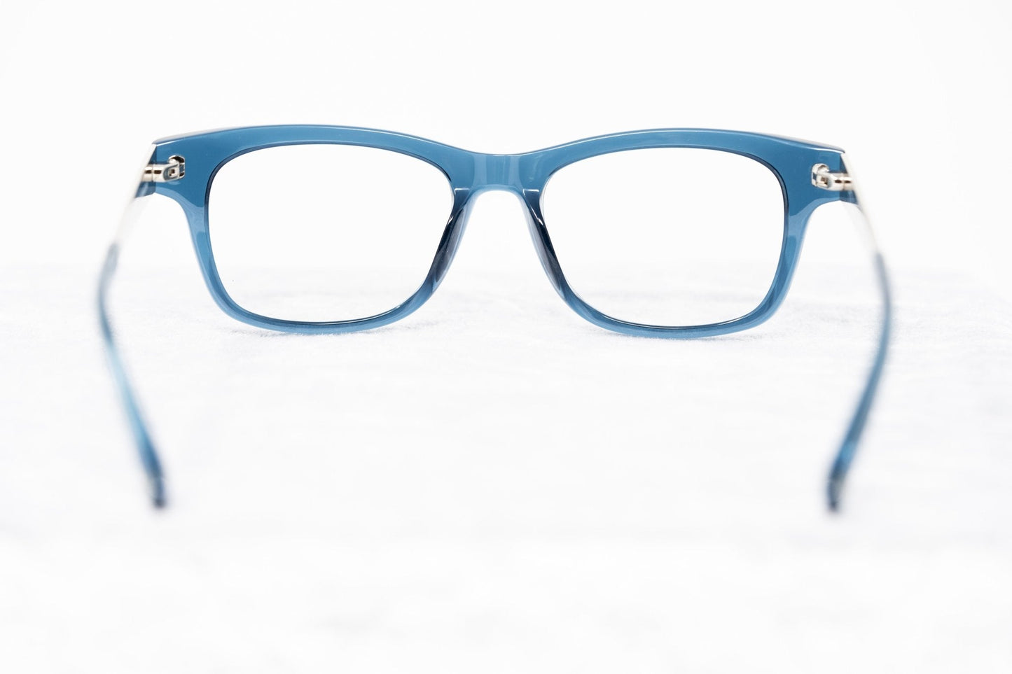 Oscar De La Renta Eyeglasses D-Frame Blue and Clear