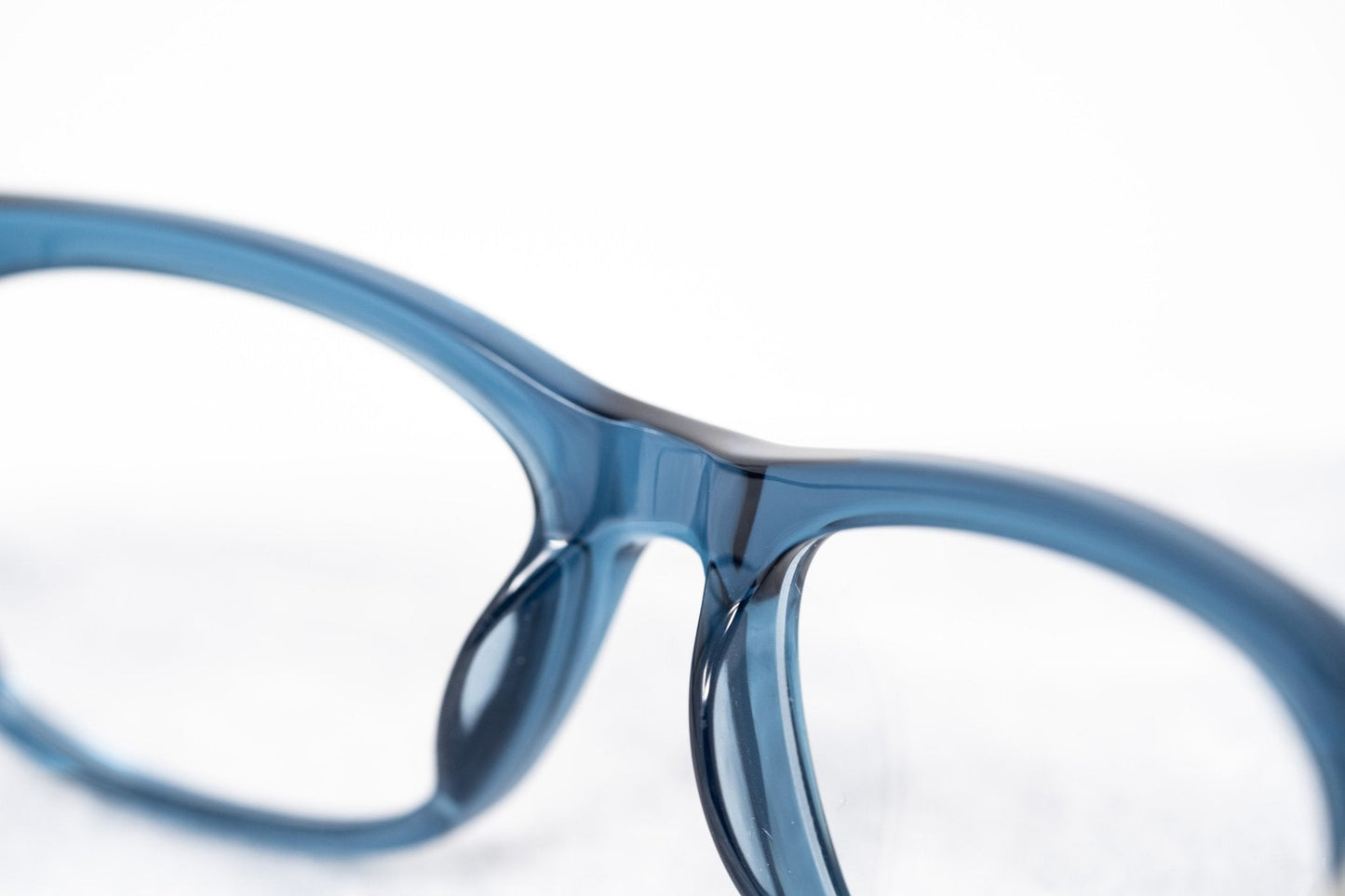 Oscar De La Renta Eyeglasses D-Frame Blue and Clear