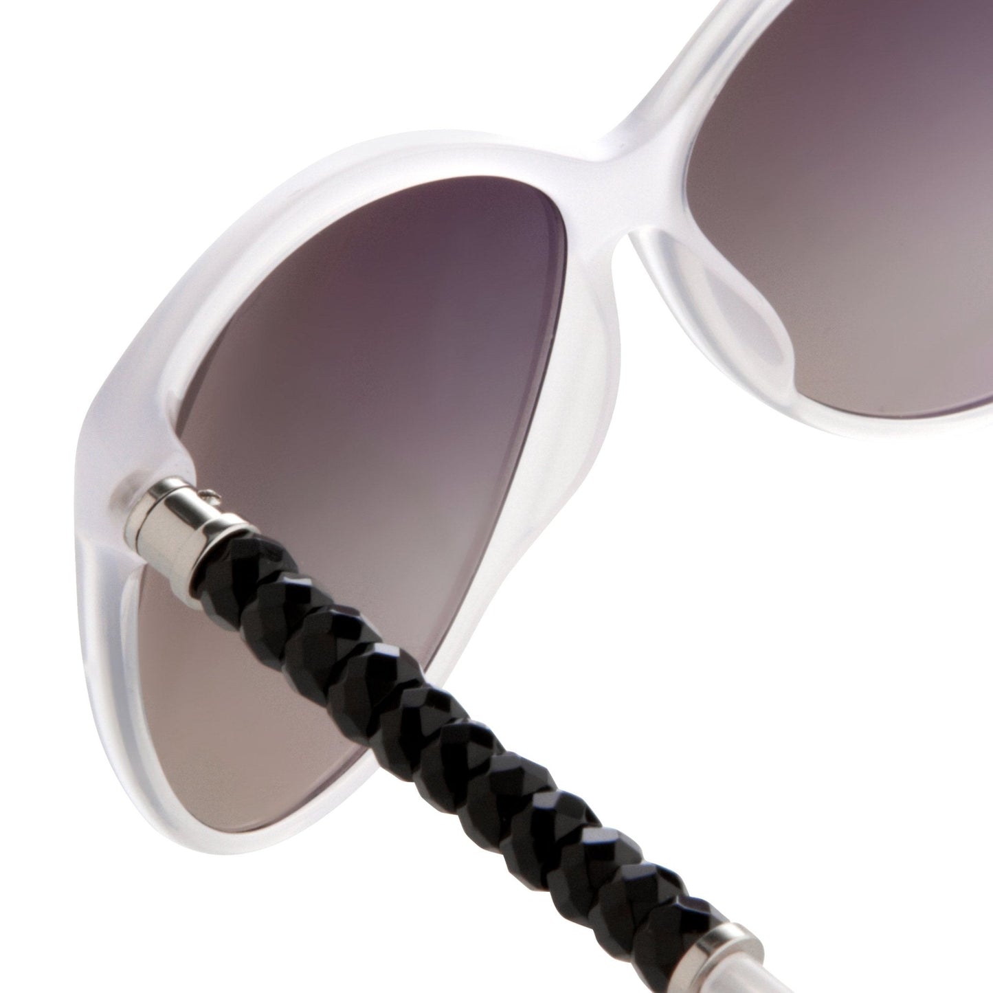 Oscar De La Renta Women Sunglasses Oversized Ivory and Grey