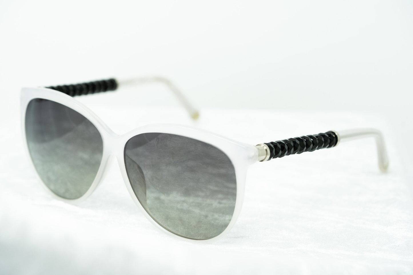 Oscar De La Renta Women Sunglasses Oversized Ivory and Grey