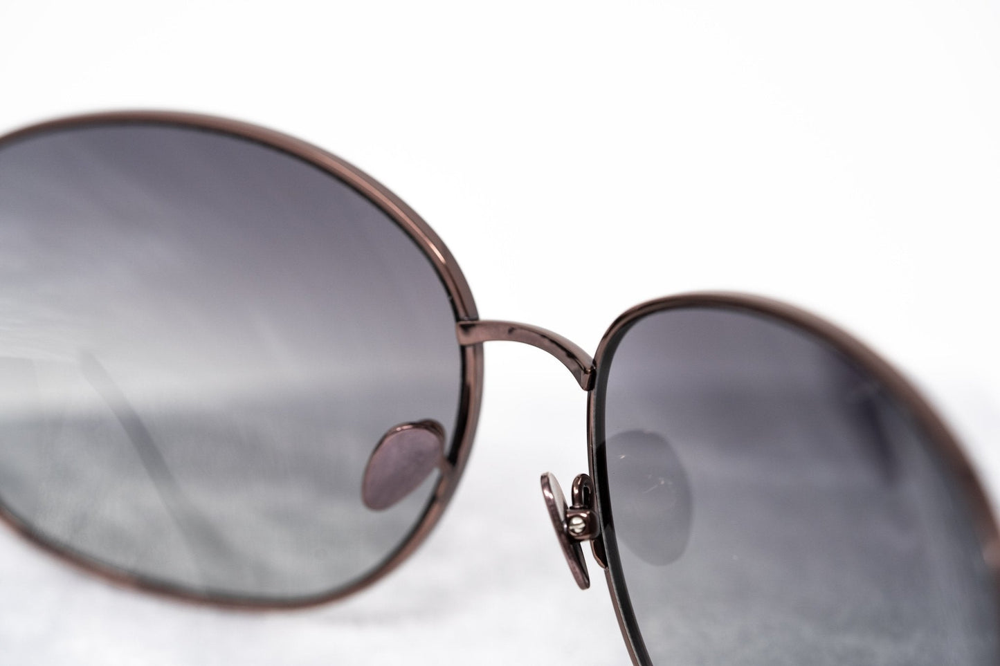 Oscar De La Renta Sunglasses Oval Bronze and Green