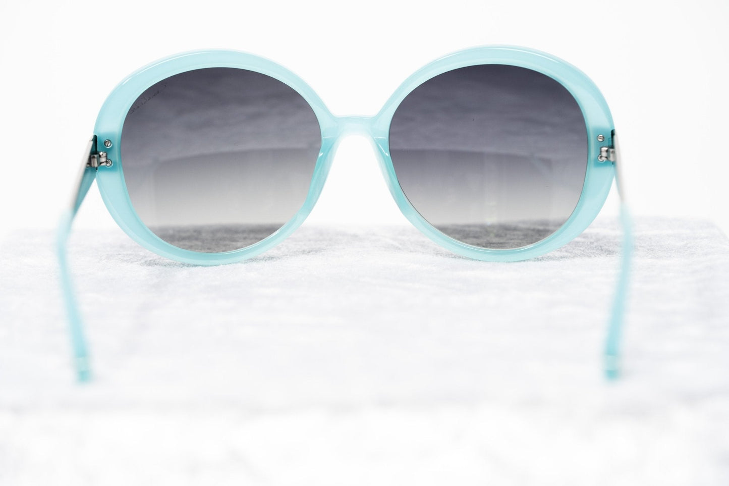 Oscar De La Renta Sunglasses Oversized Aqua and Grey
