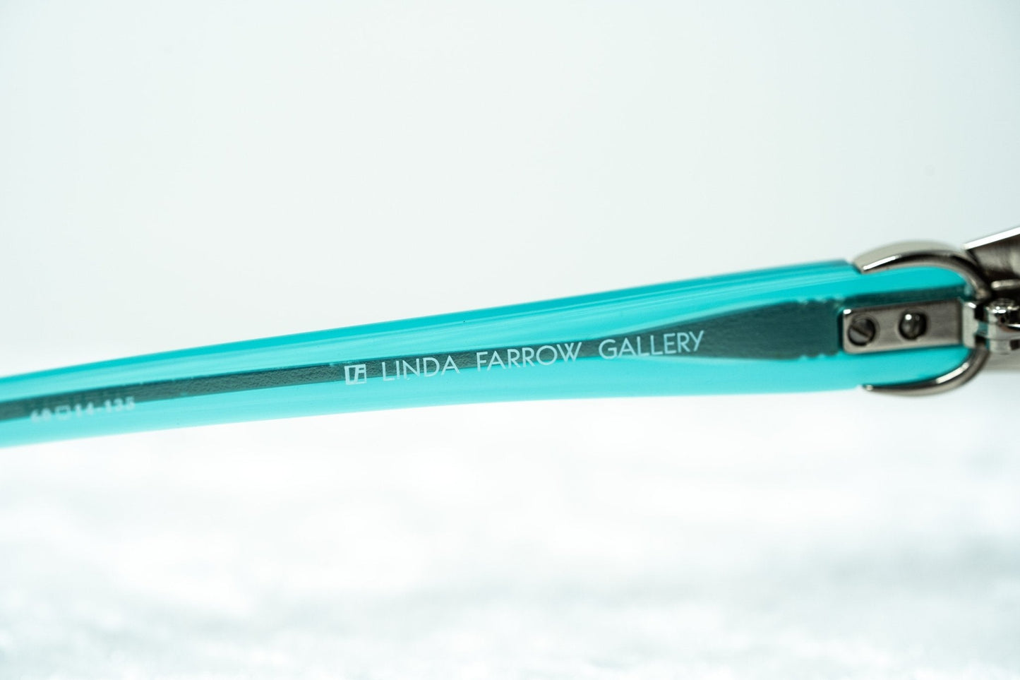 Oscar De La Renta Sunglasses Oversized Silver Multicolour Enamel and Grey