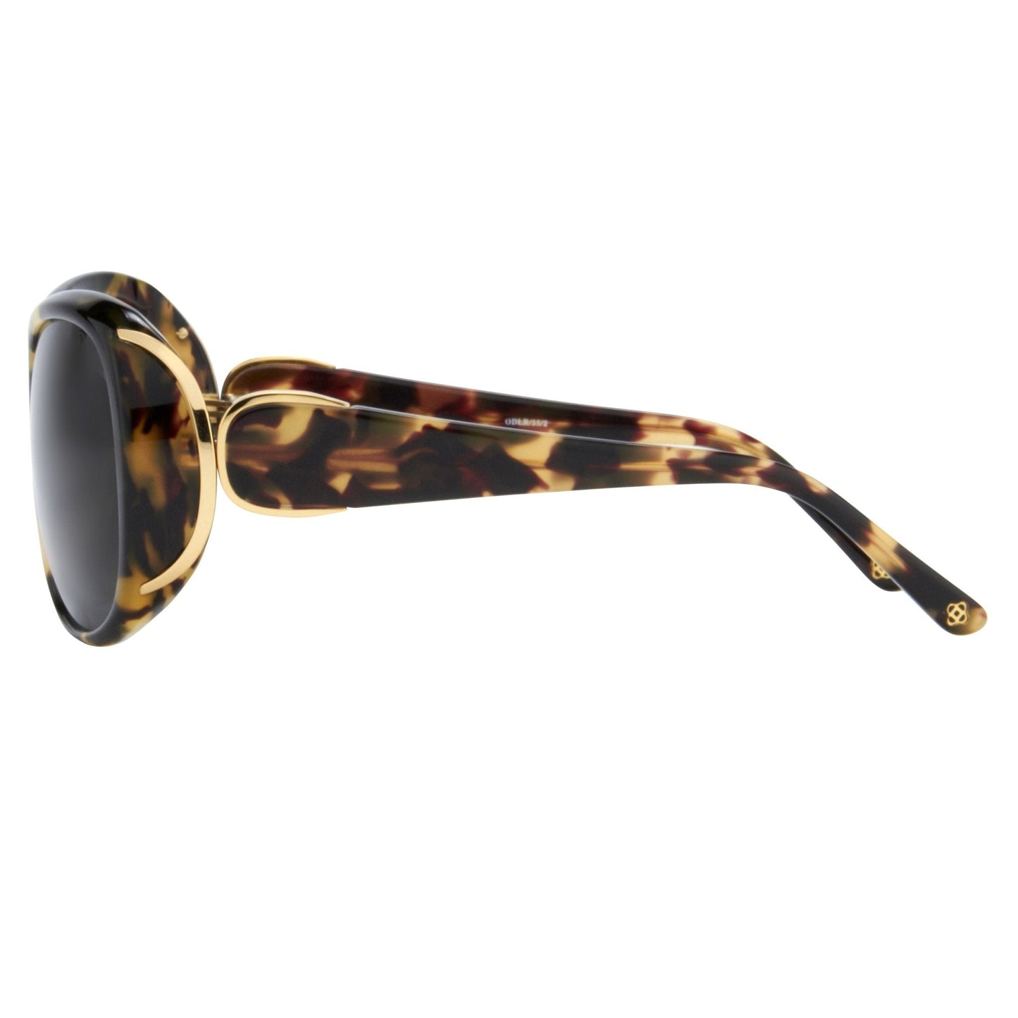 Oscar De La Renta Sunglasses Oversized Tortoise Shell and Grey