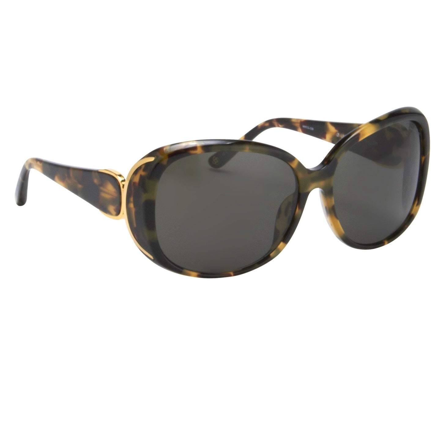 Oscar De La Renta Sunglasses Oversized Tortoise Shell and Grey
