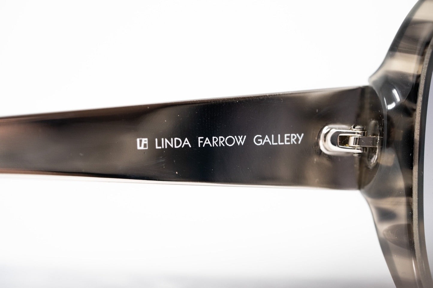 Oscar De La Renta Sunglasses Oversized Inky Horn and Grey