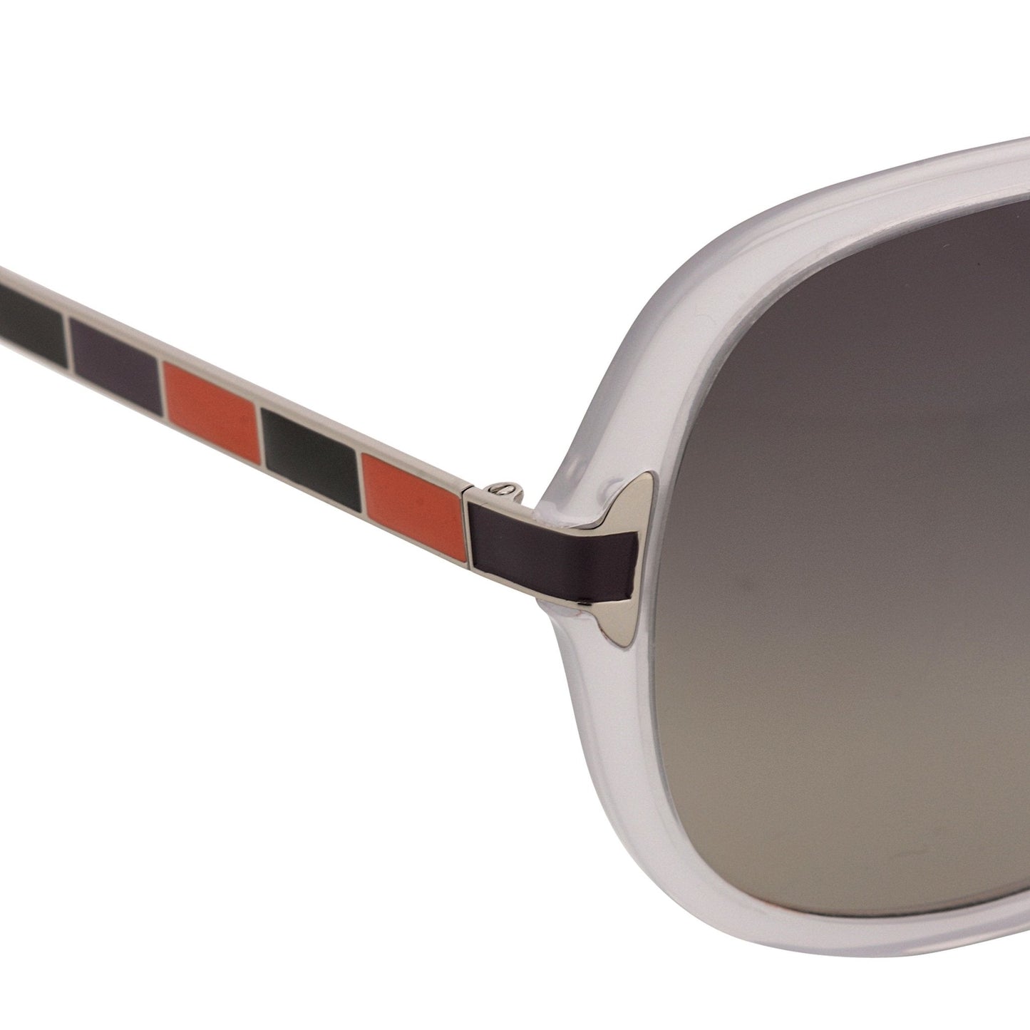 Oscar De La Renta Sunglasses Oversized Ivory and Grey
