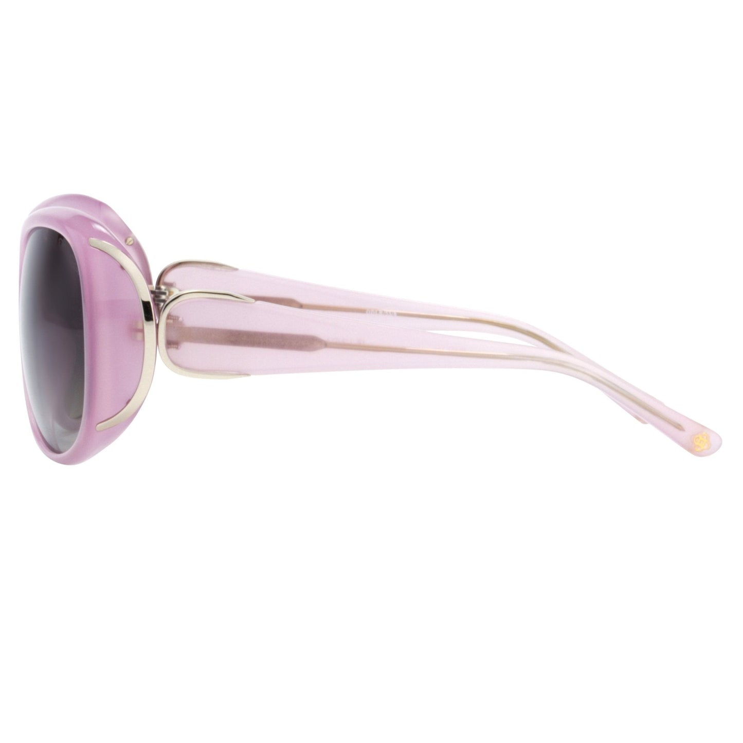 Oscar De La Renta Sunglasses Oversized Pink and Dark Grey