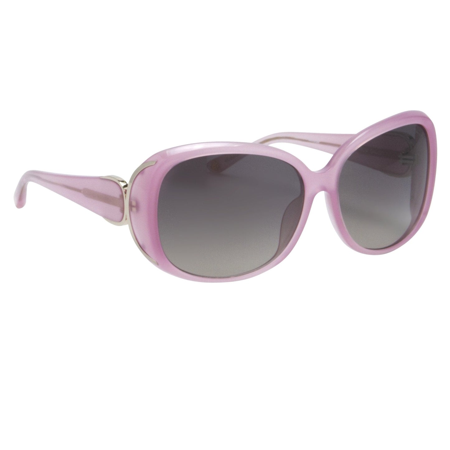 Oscar De La Renta Sunglasses Oversized Pink and Dark Grey