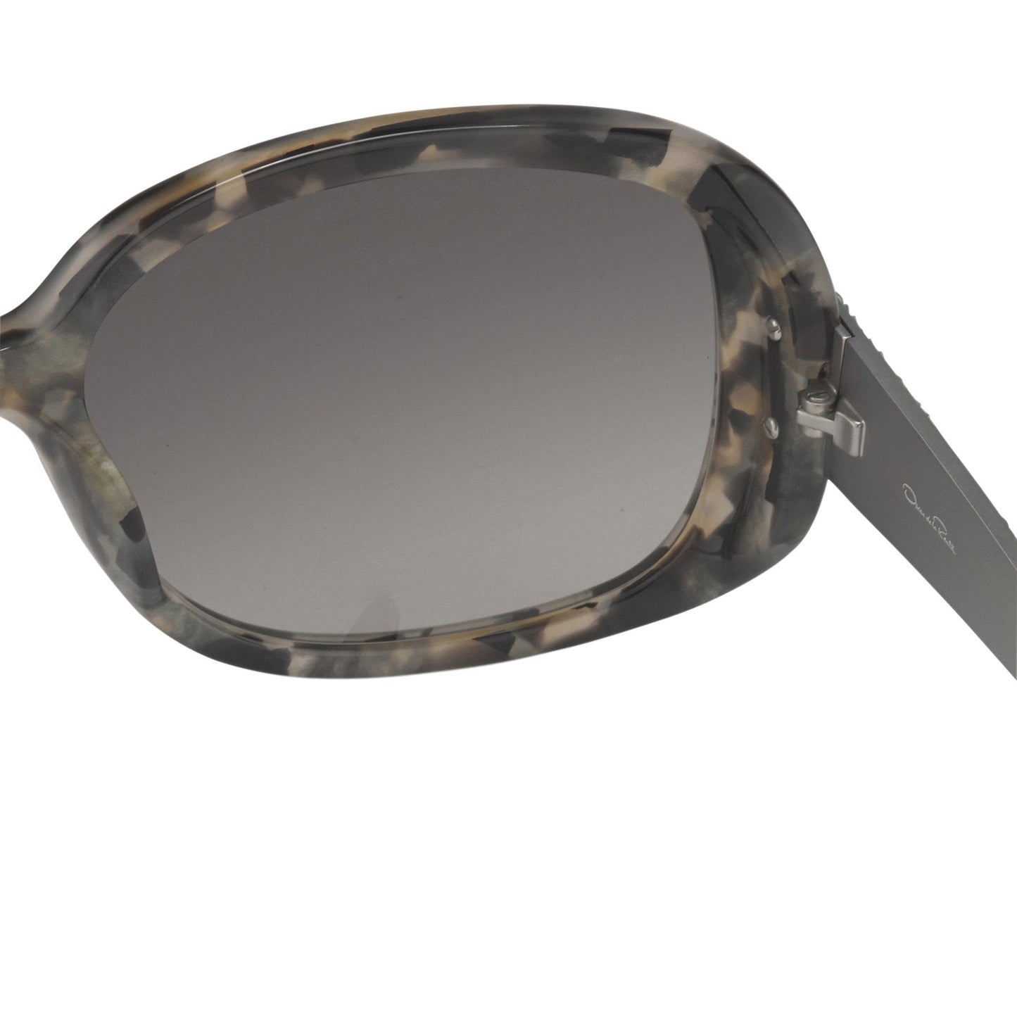 Oscar De La Renta Sunglasses Oversized Tortoiseshell and Grey