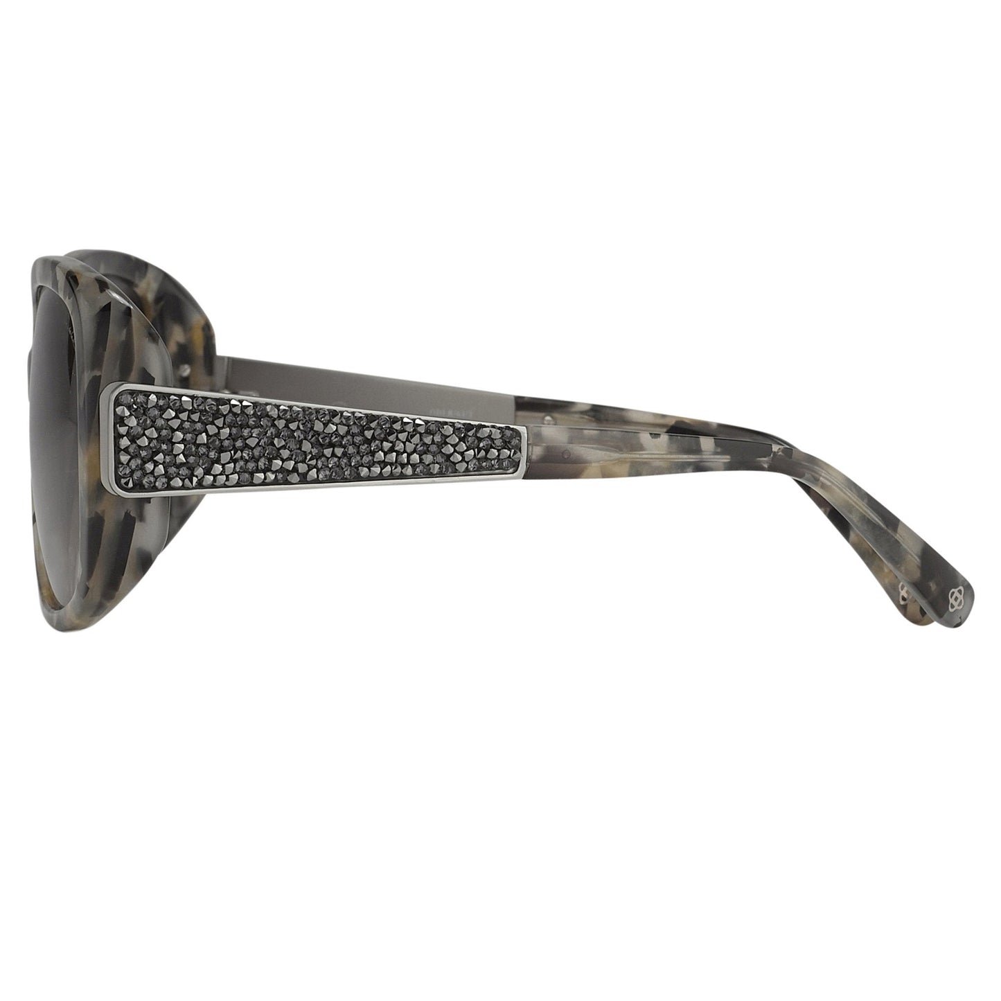 Oscar De La Renta Sunglasses Oversized Tortoiseshell and Grey