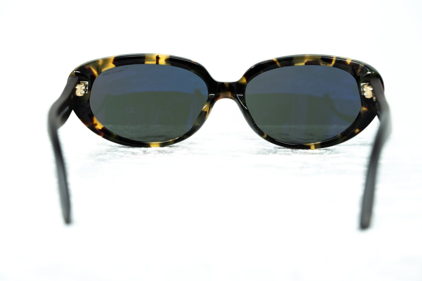 Oscar De La Renta Sunglasses Oval Tortoise and Dark Grey