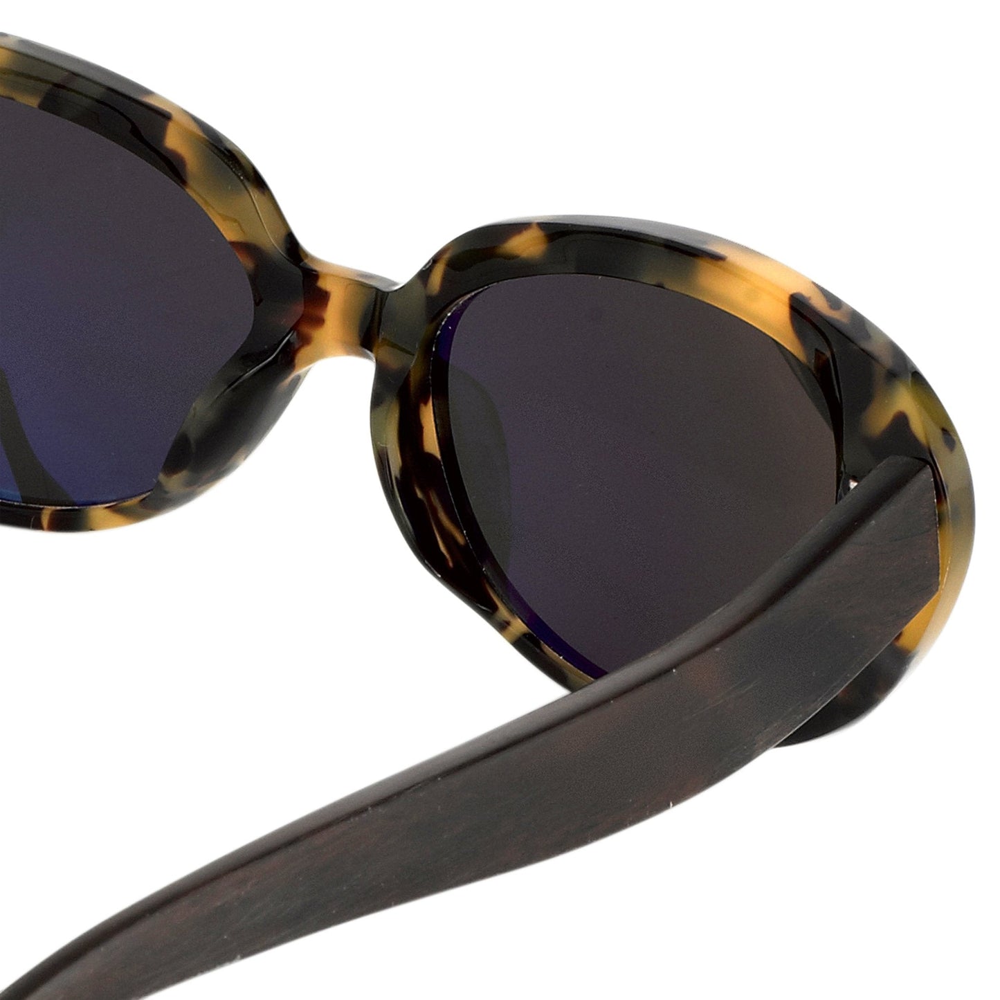 Oscar De La Renta Sunglasses Oval Tortoise and Dark Grey