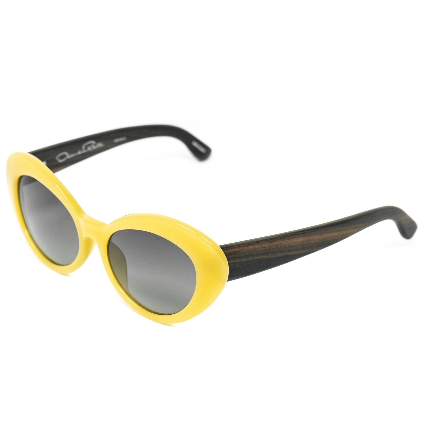 Oscar De La Renta Ladies Sunglasses Oval Yellow and Grey ODLR26C4SUN
