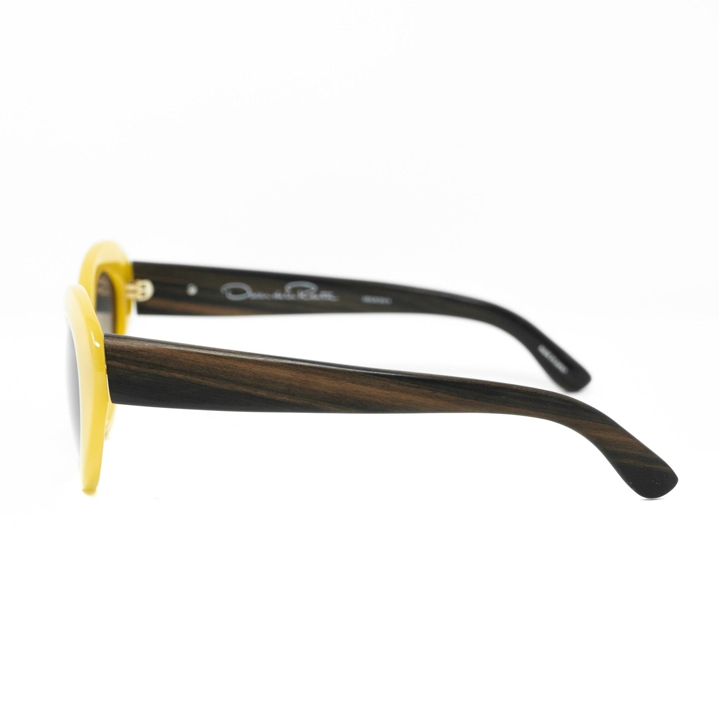 Oscar De La Renta Ladies Sunglasses Oval Yellow and Grey ODLR26C4SUN