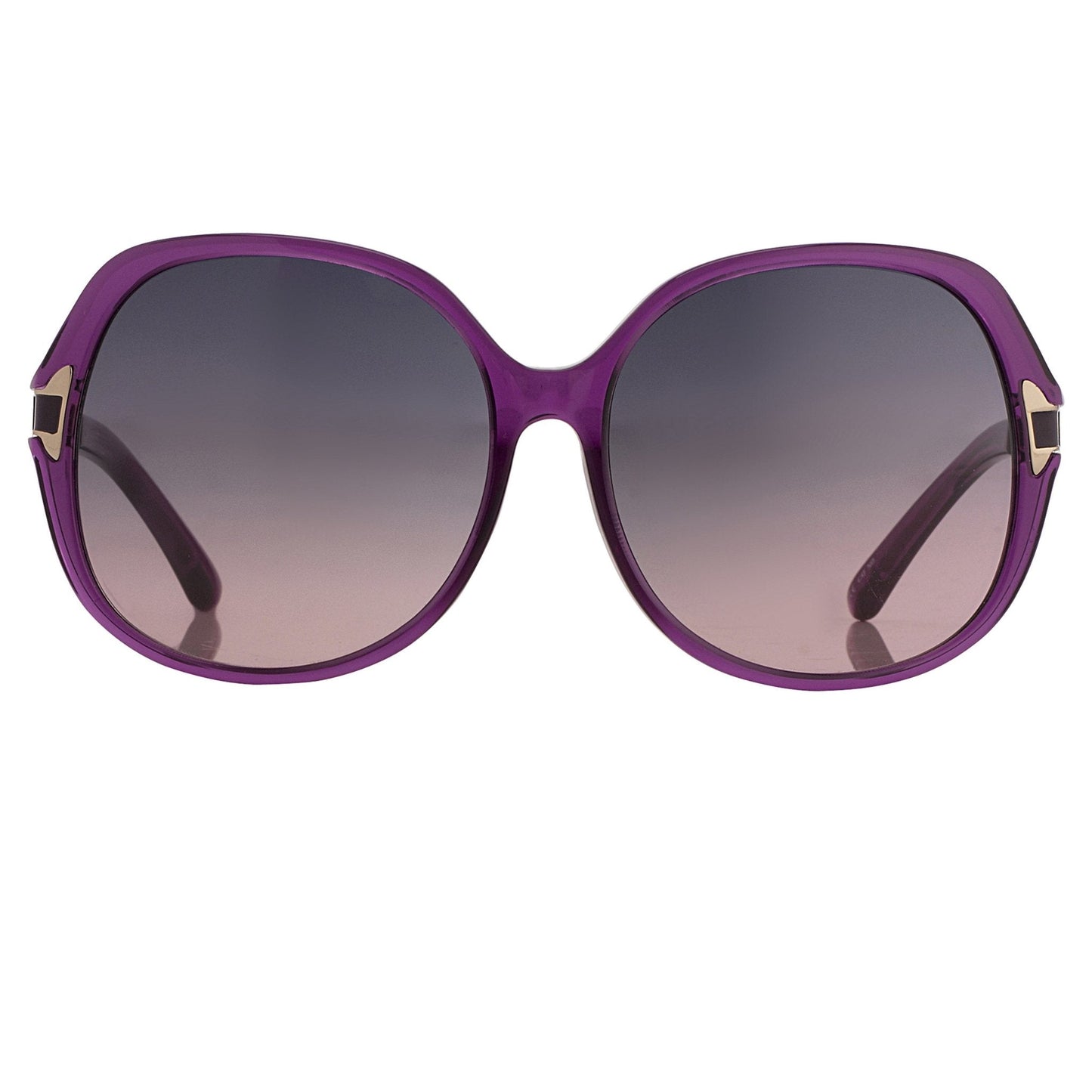 Oscar De La Renta Sunglasses Oversized Purple and Grey