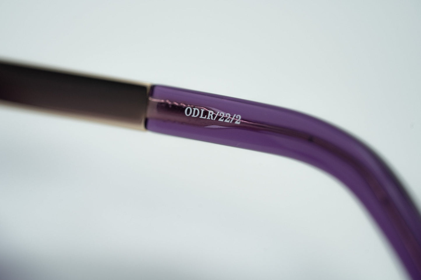 Oscar De La Renta Sunglasses Oversized Purple and Grey