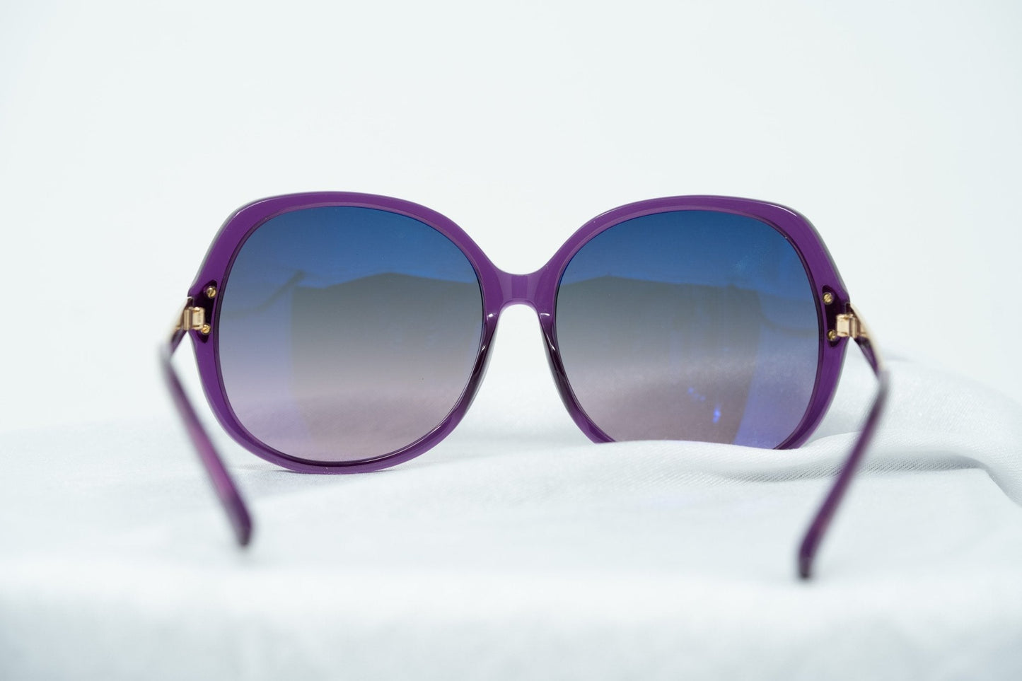 Oscar De La Renta Sunglasses Oversized Purple and Grey