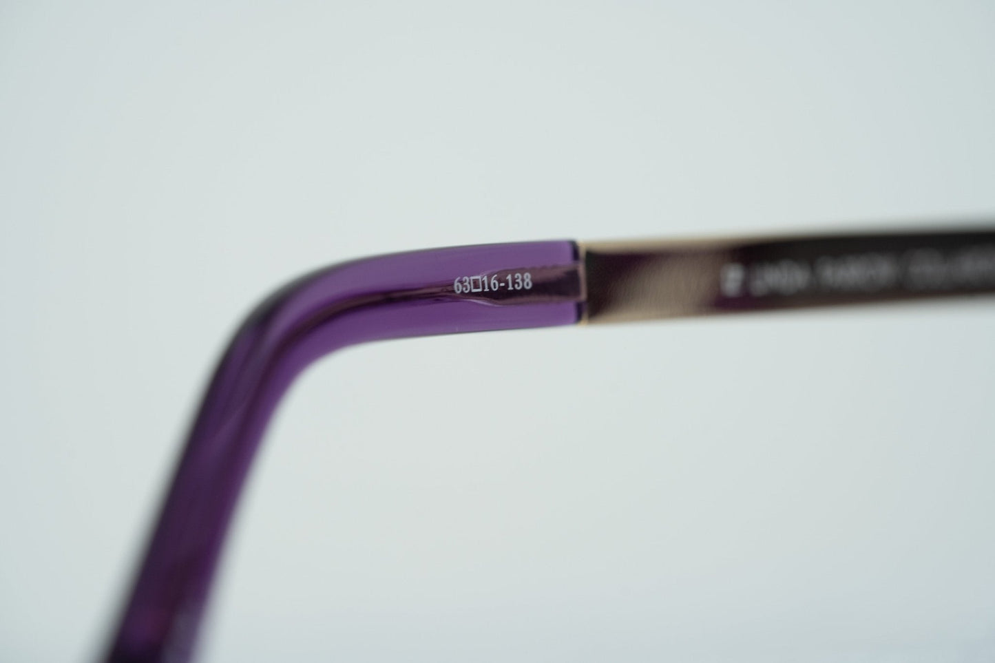 Oscar De La Renta Sunglasses Oversized Purple and Grey