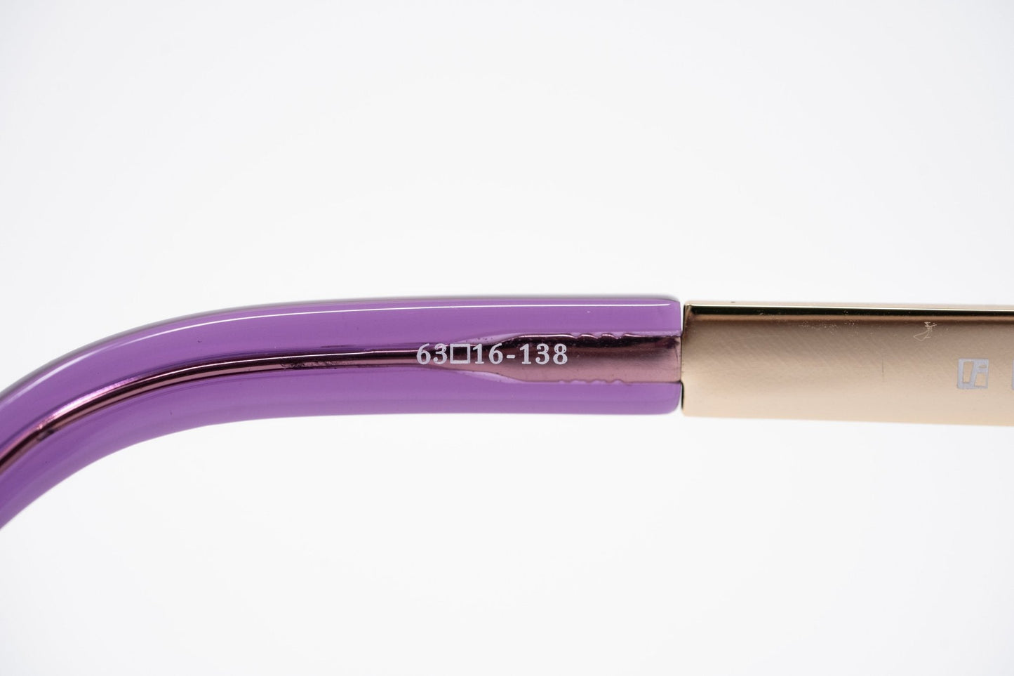 Oscar De La Renta Sunglasses Oversized Purple and Grey