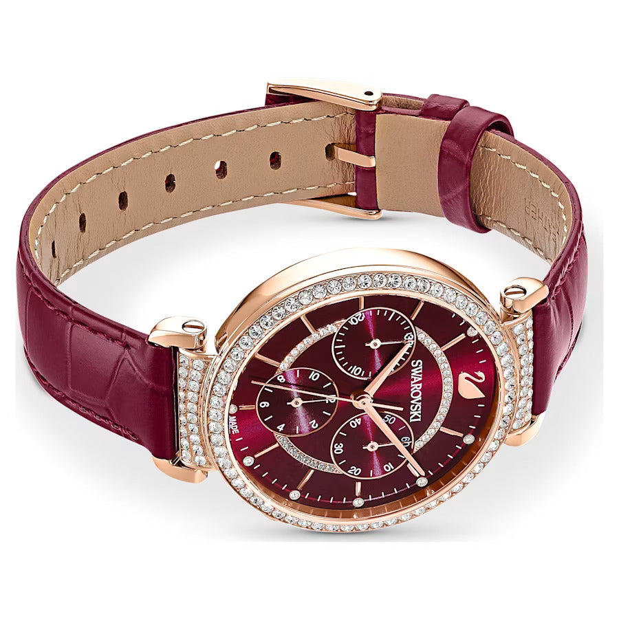 Swarovski Watch Passage Chrono Red 5580345