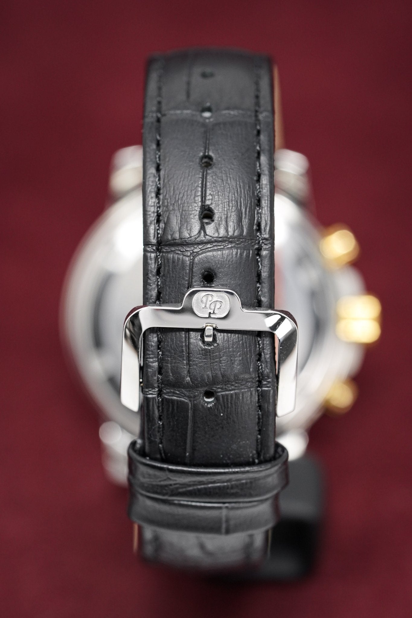 Paul Picot Men's Watch Chronosport Chronograph Black P7005.320.354