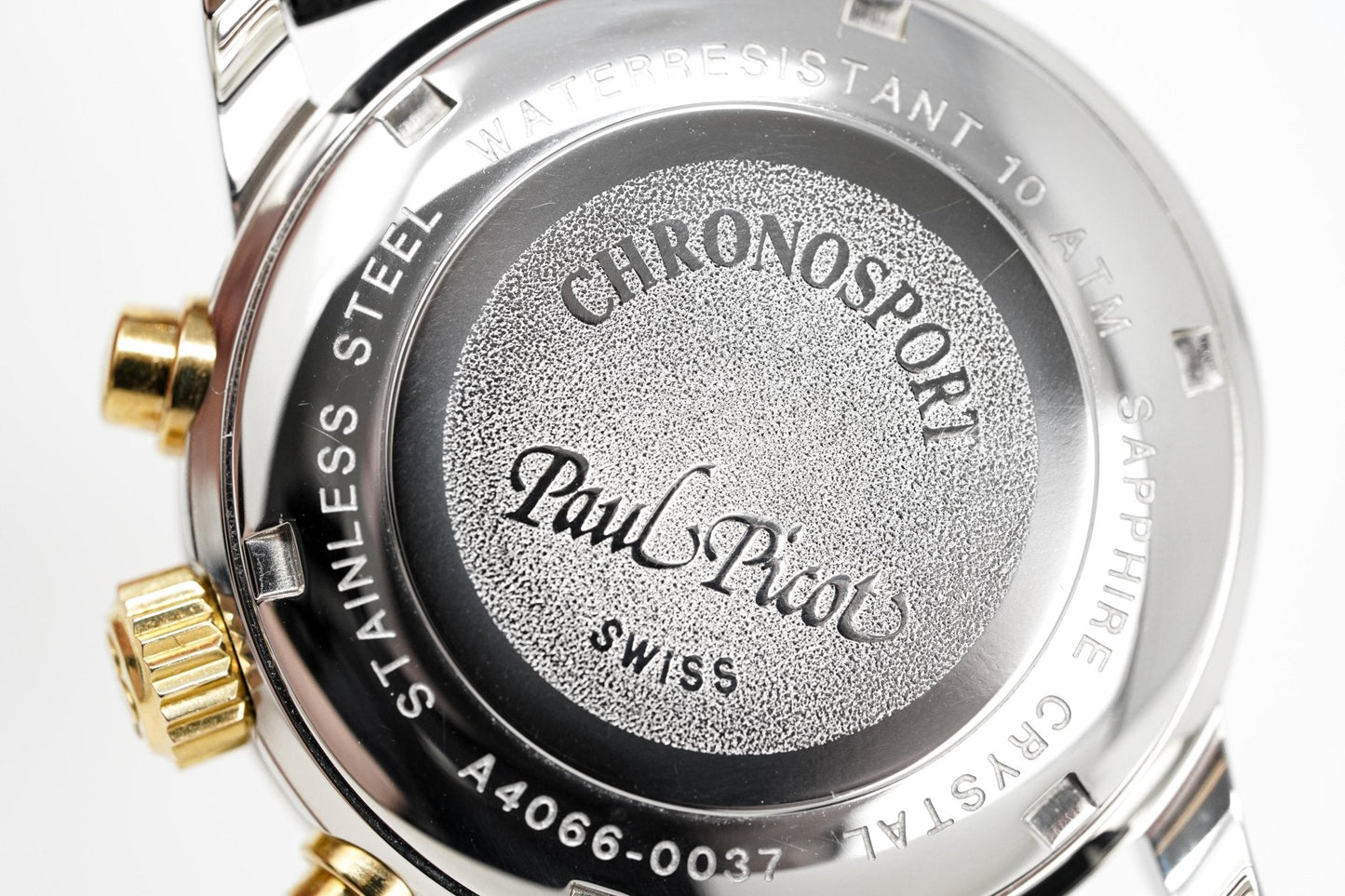 Paul Picot Men's Watch Chronosport Chronograph P7034.20A.372