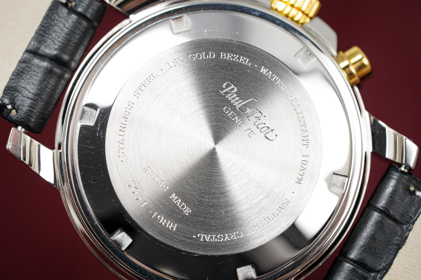 Paul Picot Men's Watch Chronosport Chronograph White P7005.W22.112