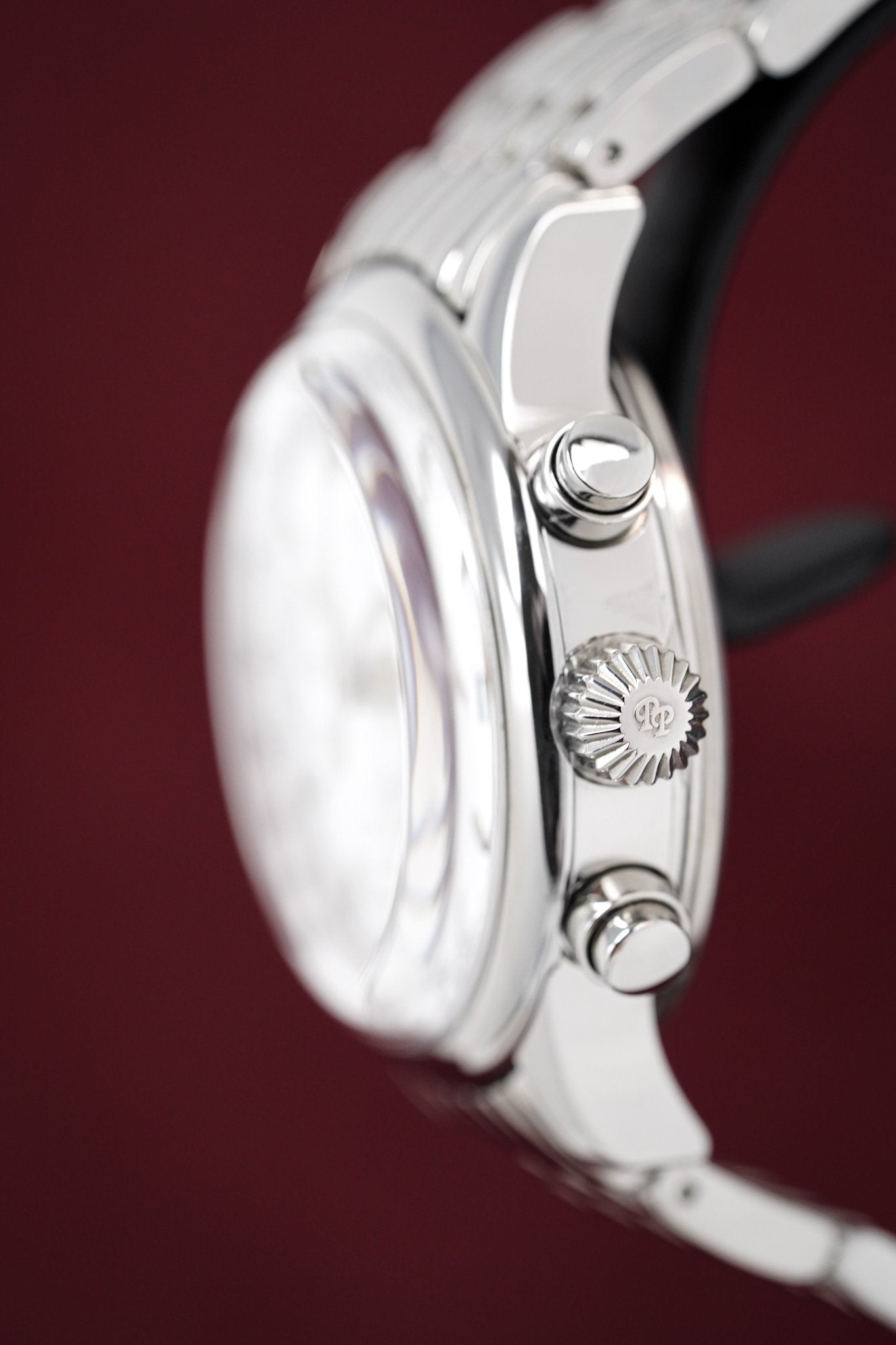 Paul Picot Men's Watch Telemark Chronograph White P4102.20.111/B