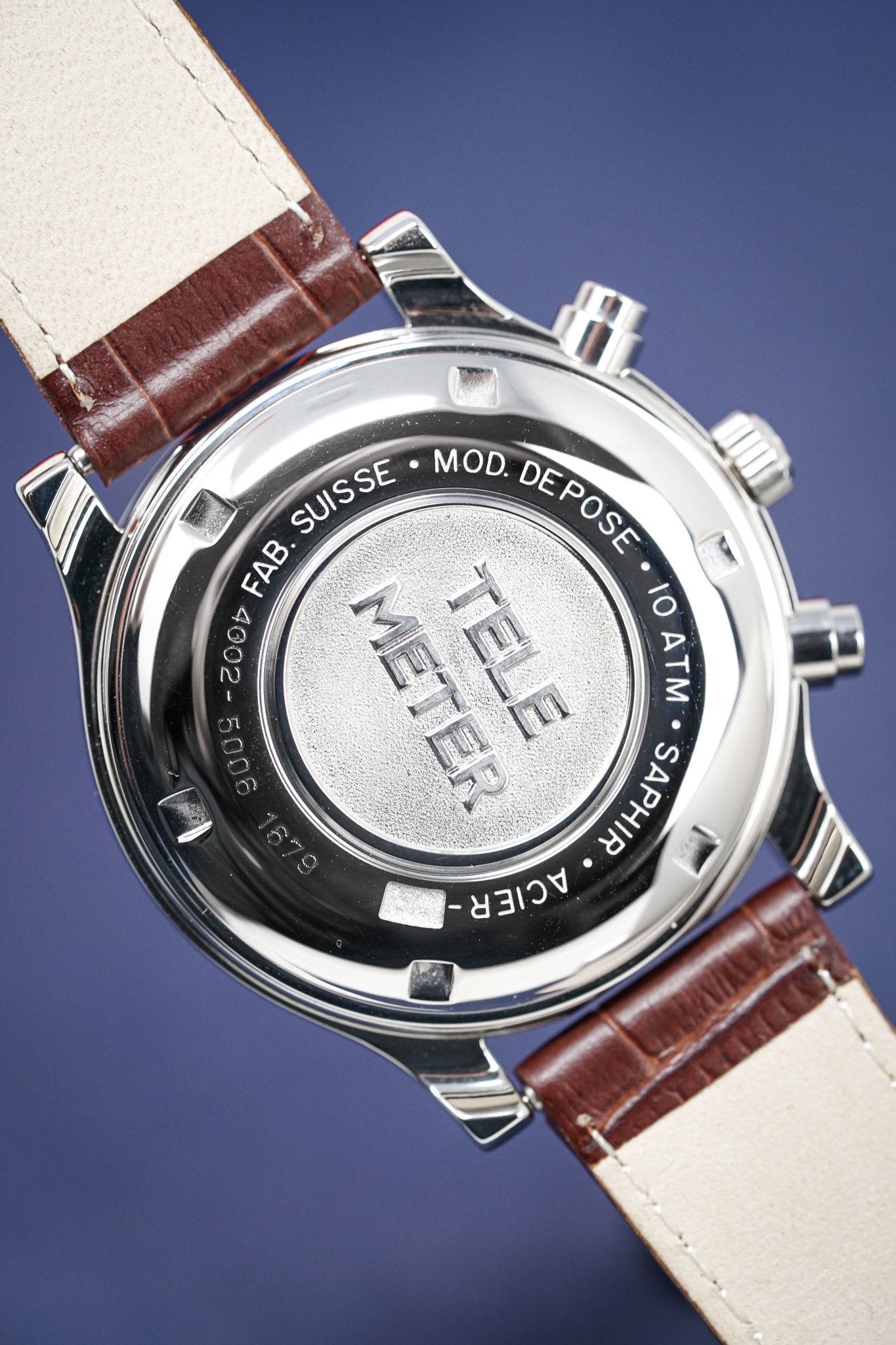 Paul Picot Men's Watch Telemeter Chronograph White P7004A20.113