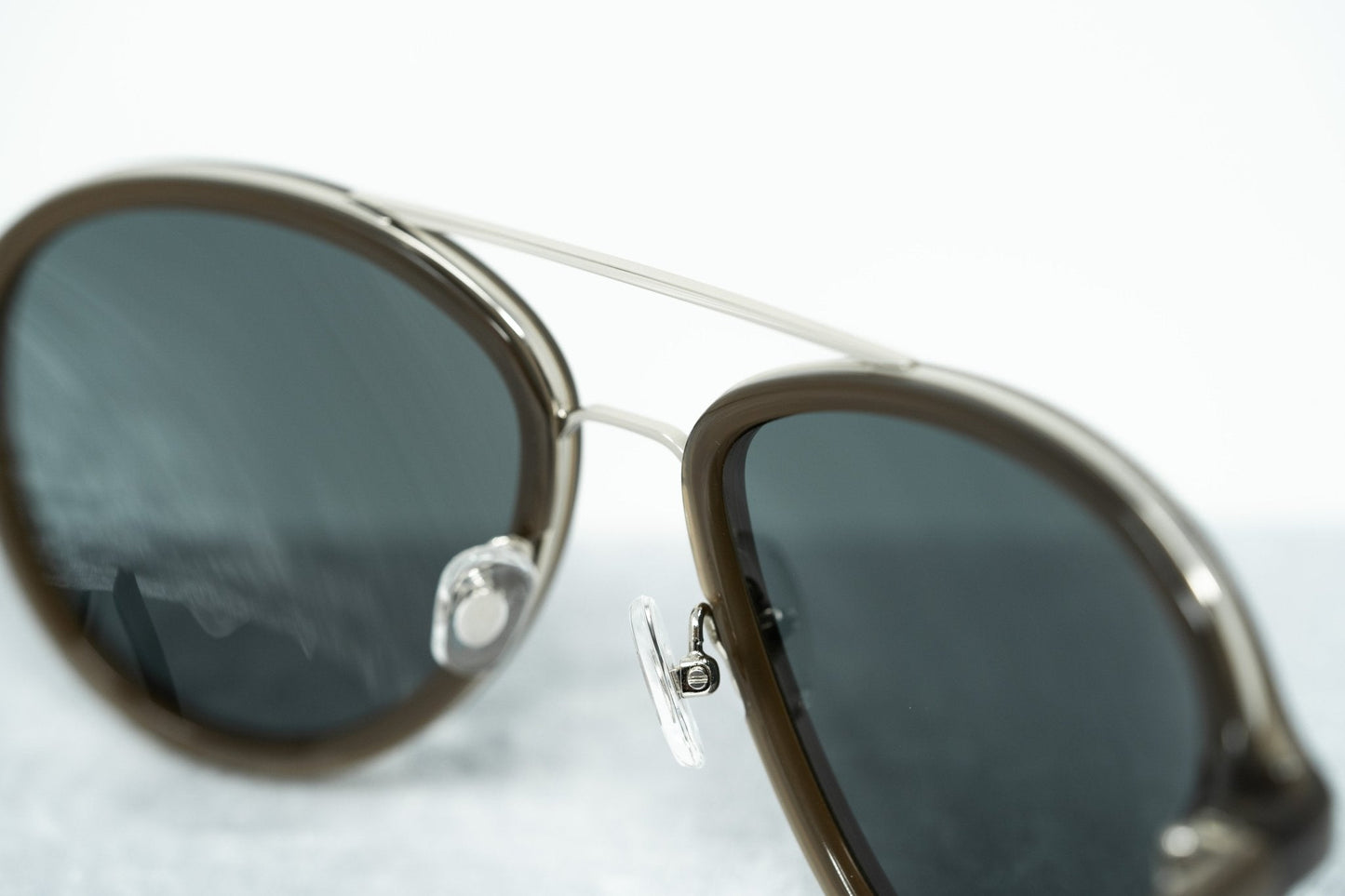 Phillip Lim Men's Sunglasses Brown and Fog Green PL16C32SUN