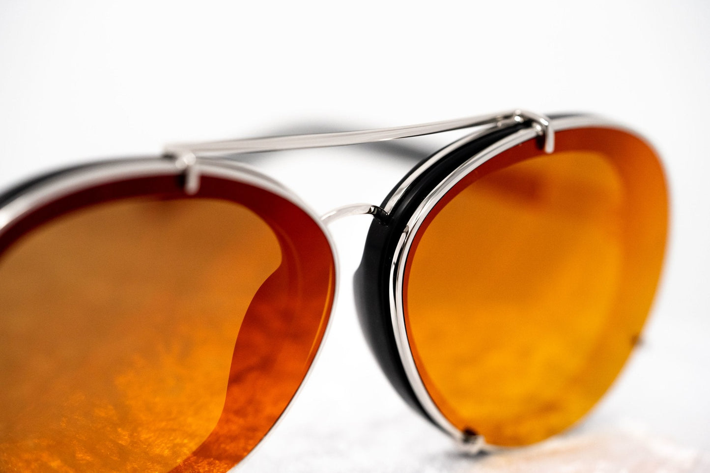 Phillip Lim Sunglasses Brushed Black and Red