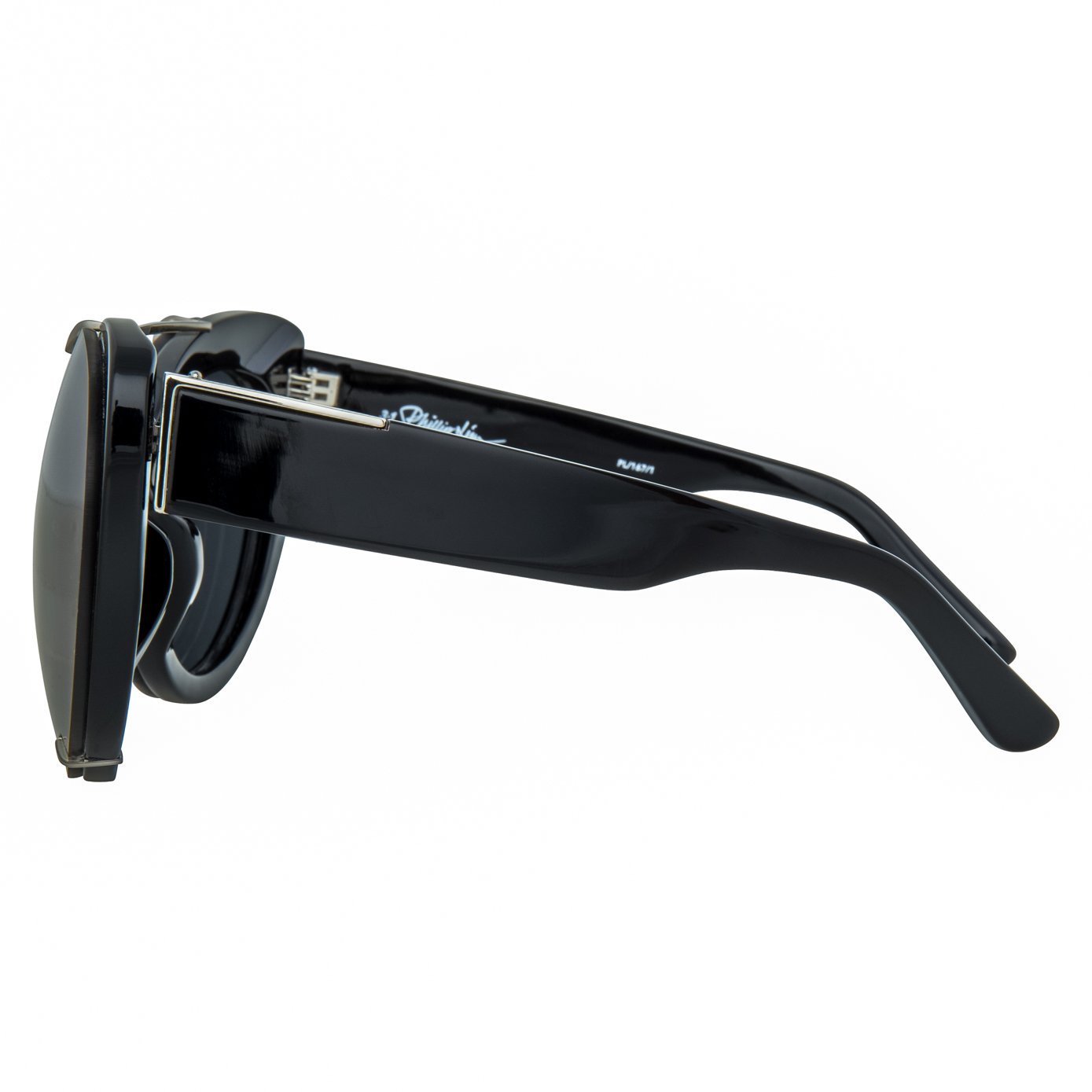 Phillip Lim Ladies Sunglasses Cat Eye Black PL167C1SUN