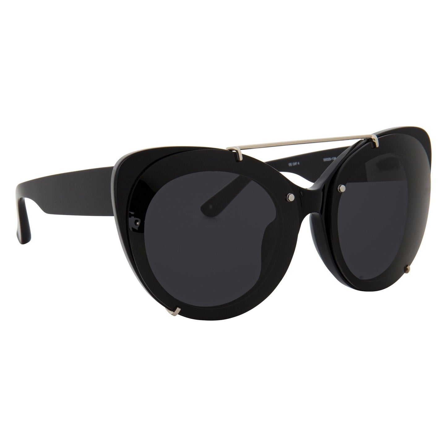 Phillip Lim Ladies Sunglasses Cat Eye Black PL167C1SUN