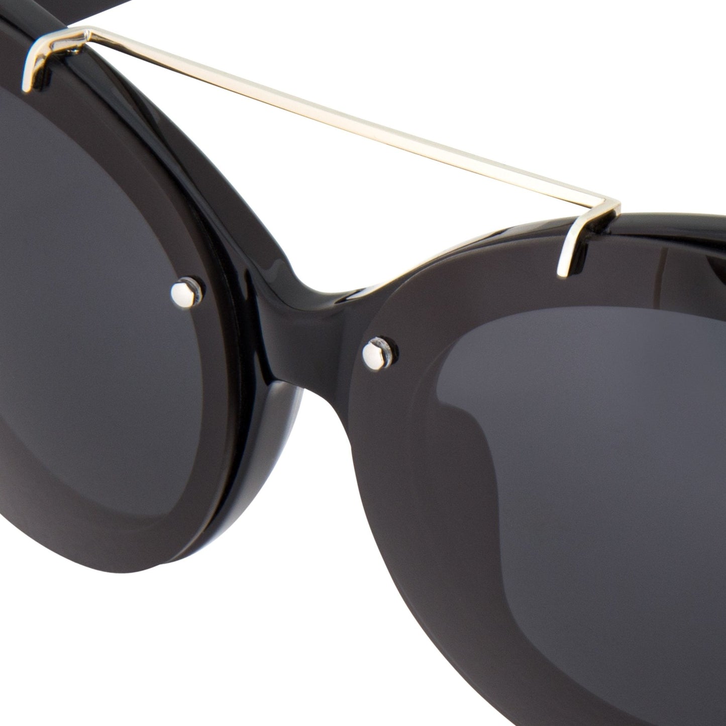 Phillip Lim Ladies Sunglasses Cat Eye Black PL167C1SUN