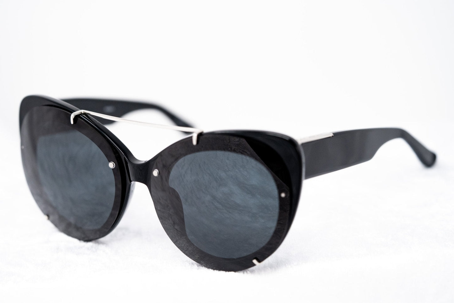 Phillip Lim Ladies Sunglasses Cat Eye Black PL167C1SUN