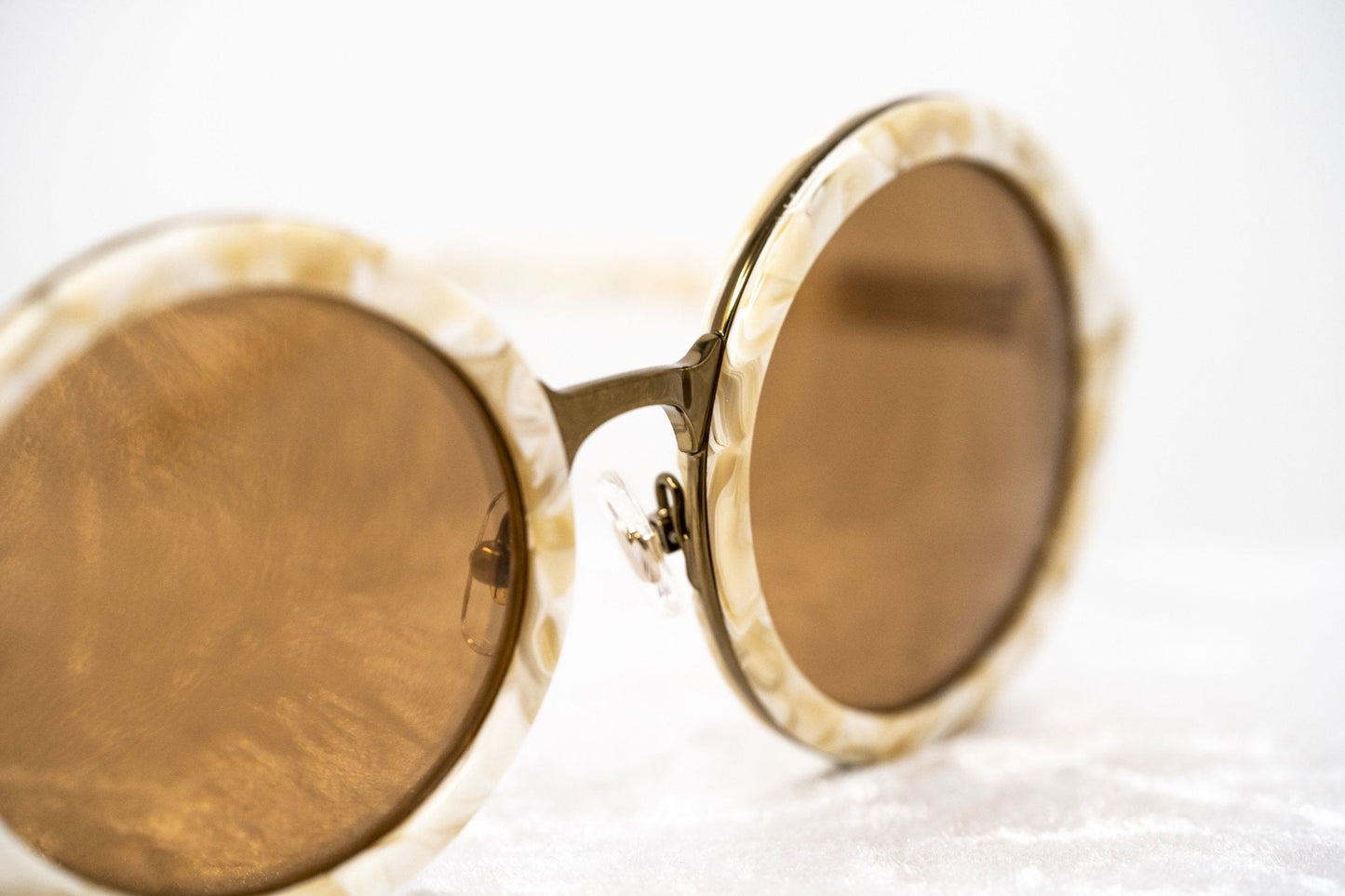 Phillip Lim Ladies Sunglasses Round Horn and Bronze PL11C30SUN