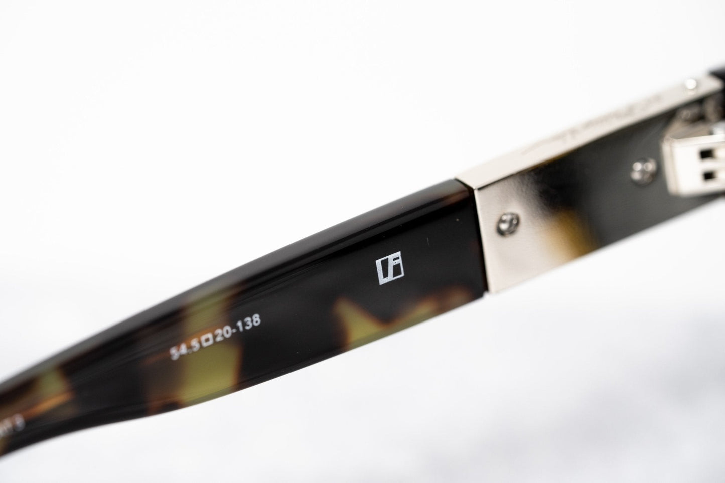 Phillip Lim Men's Sunglasses Rectangular Tortoiseshell and Fog Green PL144C6SUN