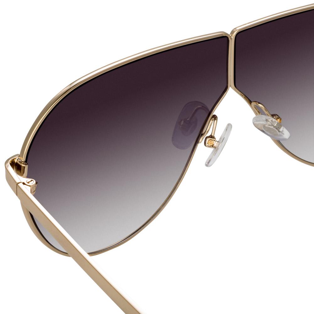 Phillip Lim Sunglasses Shield Gold and Purple PL171C11SUN