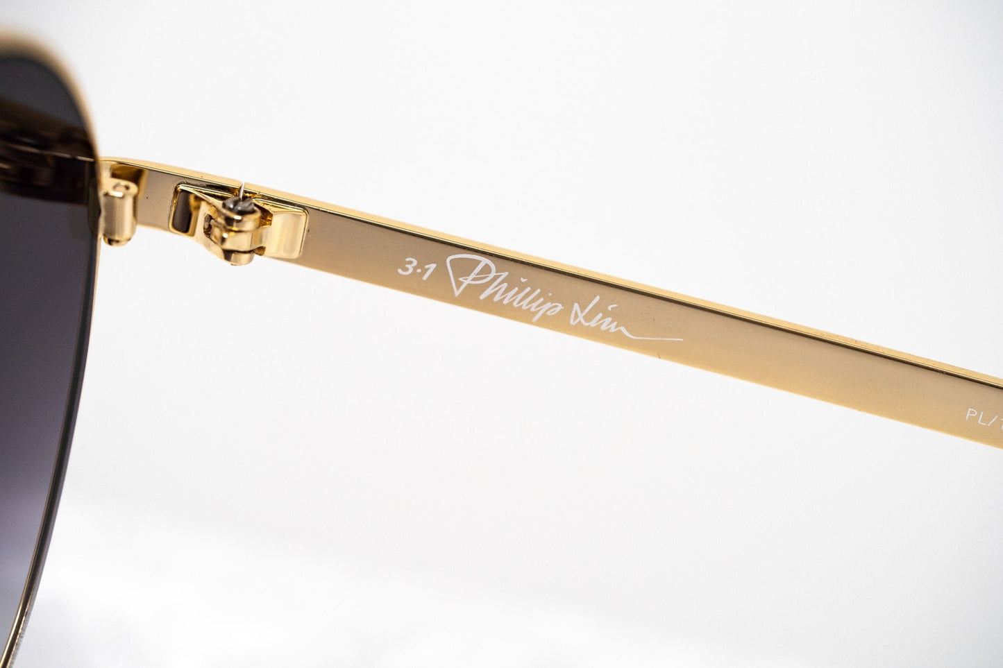 Phillip Lim Sunglasses Shield Gold and Purple PL171C11SUN