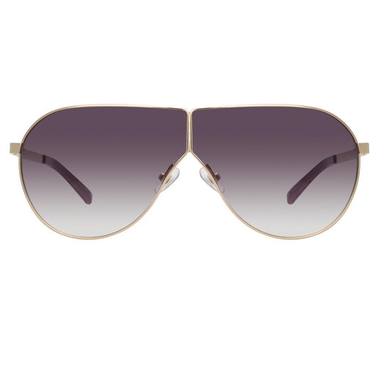 Phillip Lim Sunglasses Shield Gold and Purple PL171C11SUN